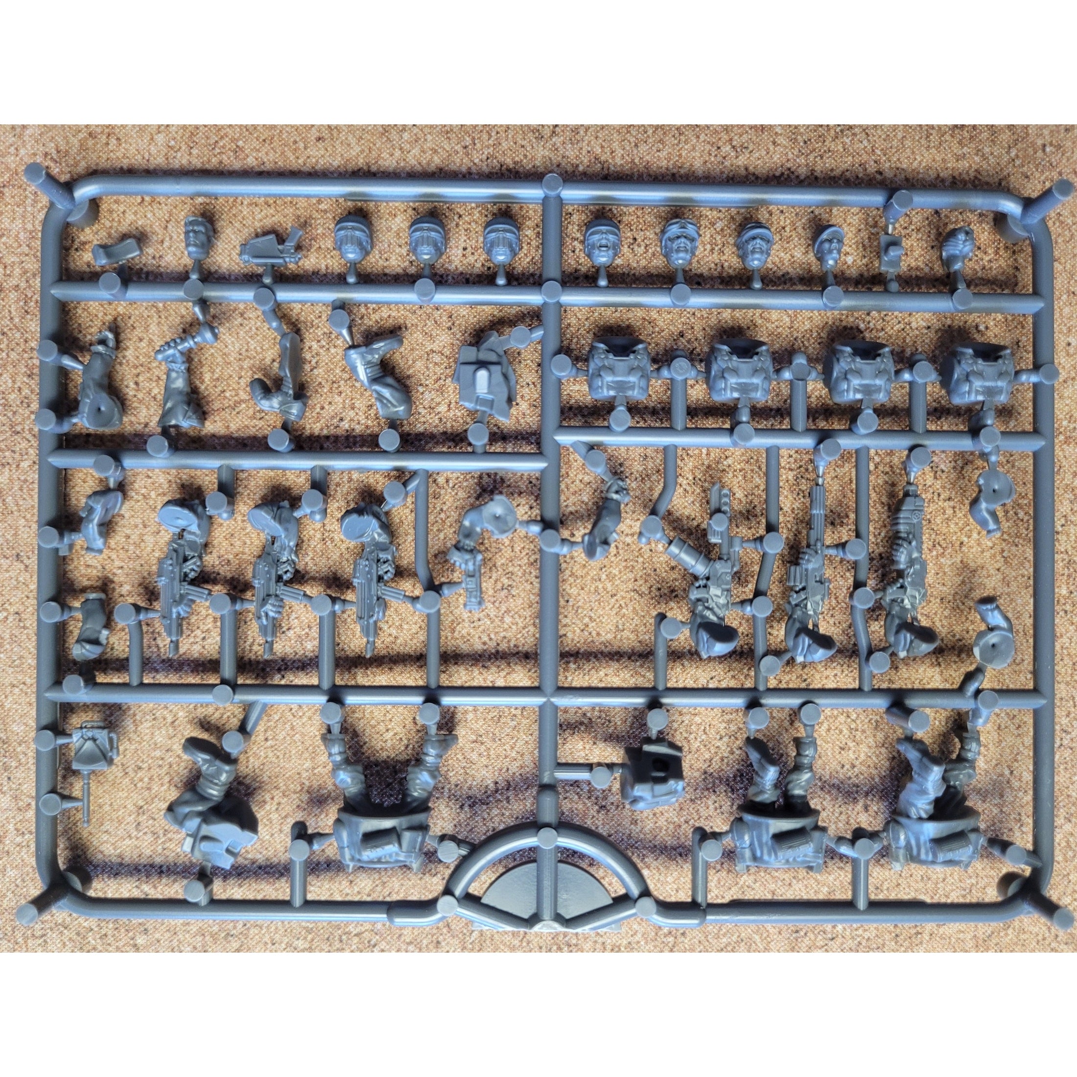 Wargames Atlantic | Death Fields | Raumjager Infantry | Single Sprue
