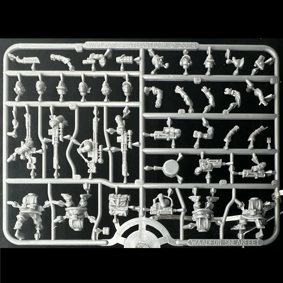 Wargames Atlantic | Death Fields | Sneakfeet | Single Sprue