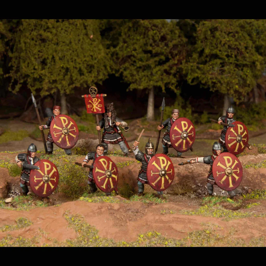 Wargames Atlantic | Decline and Fall | Late Roman Legionairies 1 Lorica Hamata | One Sprue