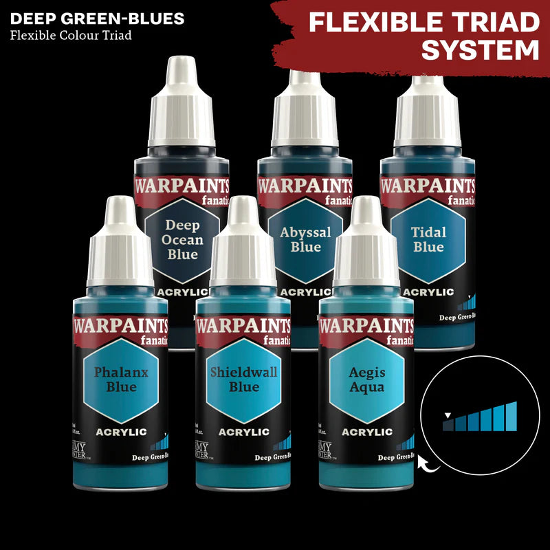 Warpaints Fanatic | Deep Ocean Blue | 18ml Individual Paint