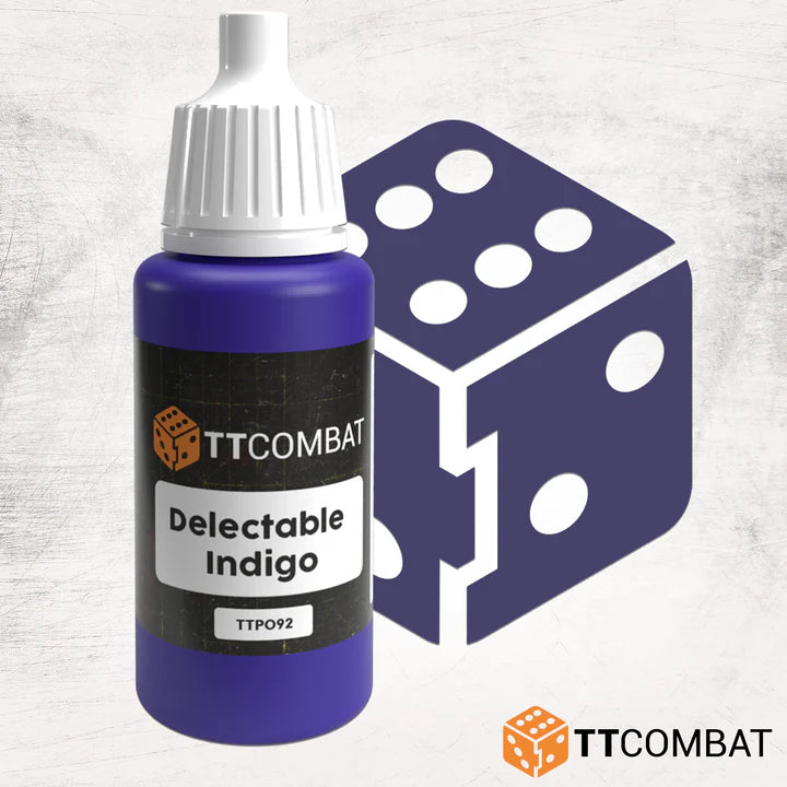 TTCombat | Delectable Indigo | 17ml Individual Paint | TTCombat | Miniature Kingdoms