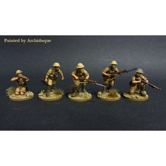 Perry Miniatures | World War 2 Desert Rats 1940-1943 | 28mm Plastic Unit | North Star Games | Miniature Kingdoms