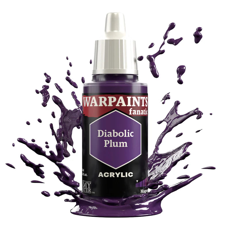 Warpaints Fanatic | Diabolic Plum | 18ml Individual Paint