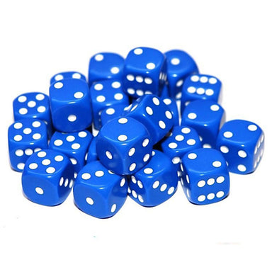 TTCombat | Dice Blue Dice D6 20 | D6 Dice Blister Pack