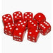 TTCombat | Dice Red Dice D6 20 | D6 Dice Blister Pack