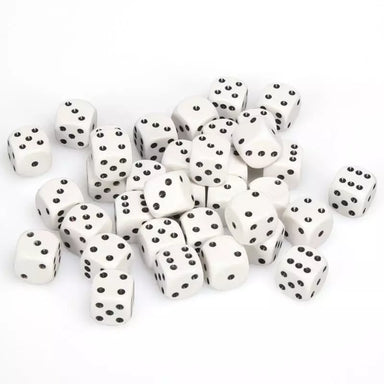 TTCombat | Dice White Dice D6 20 | D6 Dice Blister Pack
