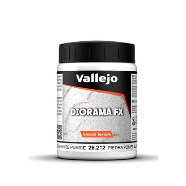 Vallejo | Rough White Pumice | 200g / 200ml Basing Mix 26.212 | TTCombat | Miniature Kingdoms