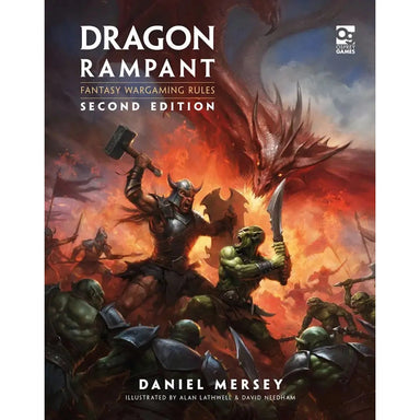 Dragon Rampant 2nd Edition | Hardback Rulebook for 28mm