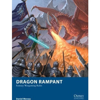 Osprey Blue Book Dragon Rampant | Softback Rulebook for 28mm | North Star Games | Miniature Kingdoms