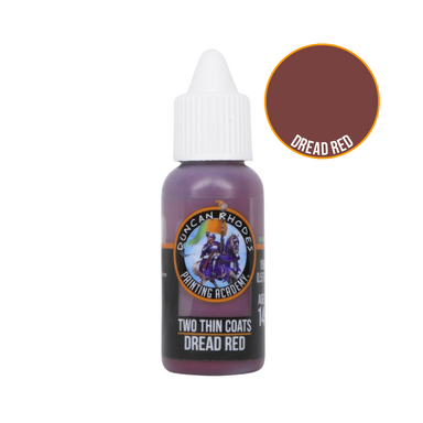 Two Thins Coats | Dread Red | 15ml Individual Paint