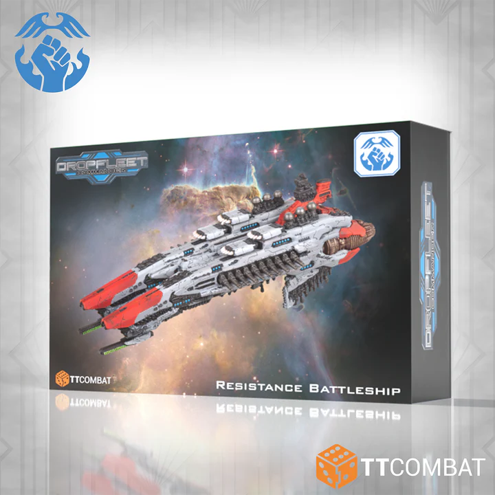 Dropfleet Commander | Resistance | Battleship | Ship Box