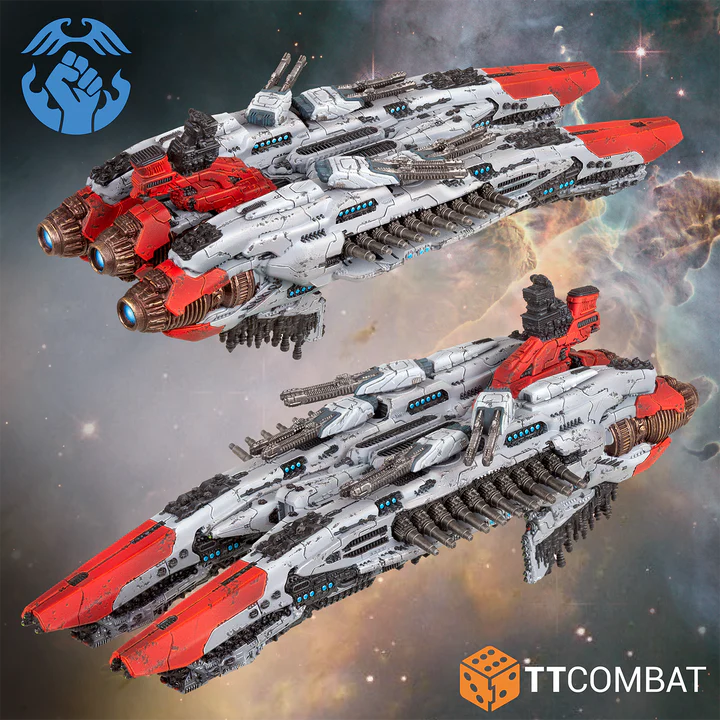 Dropfleet Commander | Resistance | Battleship | Ship Box