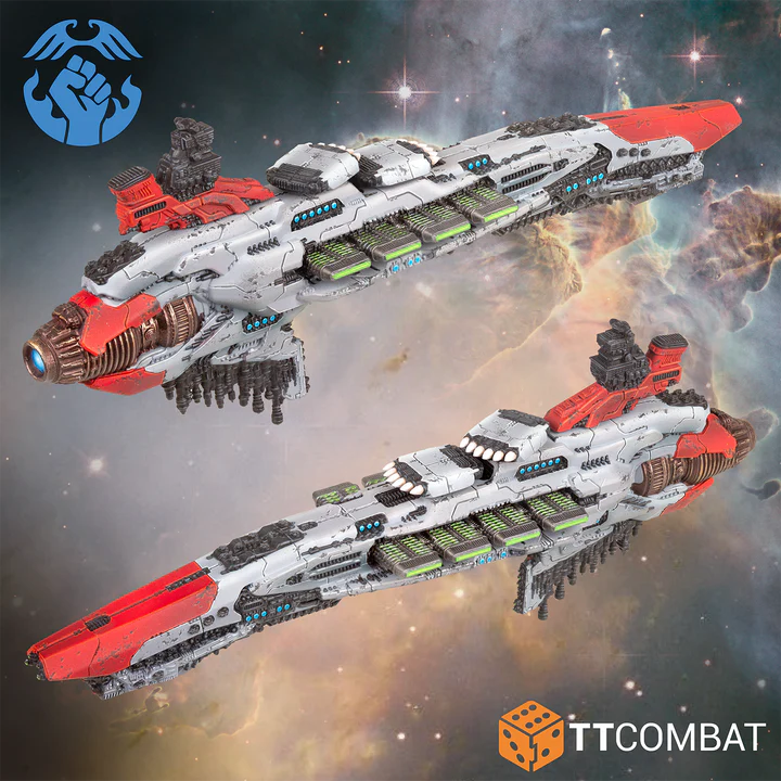 Dropfleet Commander | Resistance | Battleship | Ship Box