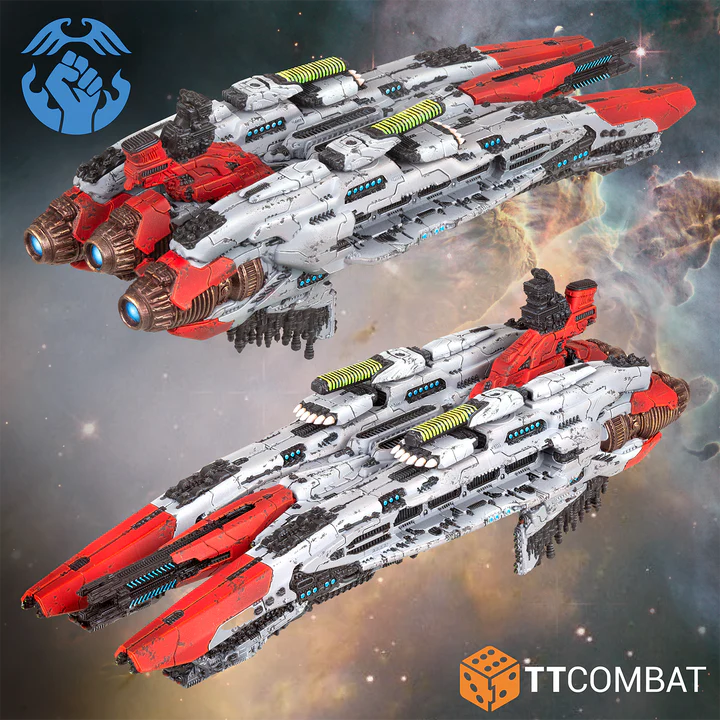 Dropfleet Commander | Resistance | Battleship | Ship Box