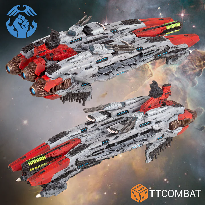 Dropfleet Commander | Resistance | Battleship | Ship Box