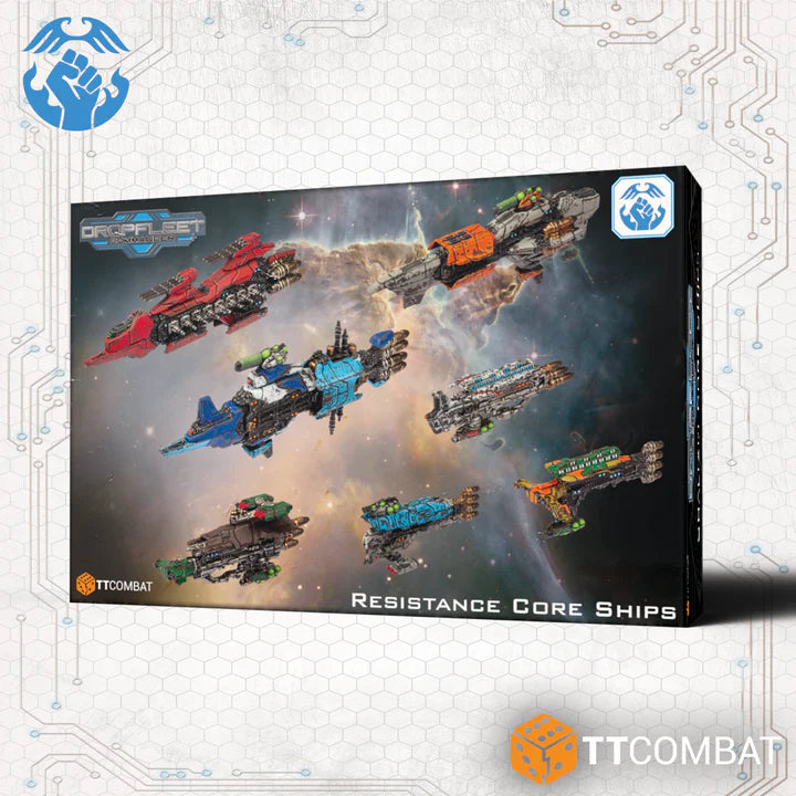 Dropfleet Commander | Resistance | Core Ships | Fleet Box