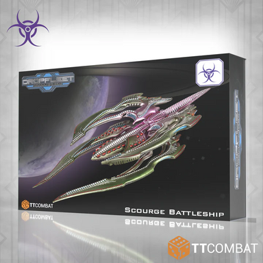 Dropfleet Commander | Scourge | Scourge Battleship | Plastic Ships Box