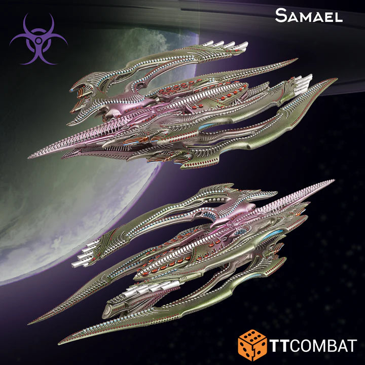 Dropfleet Commander | Scourge | Scourge Battleship | Plastic Ships Box