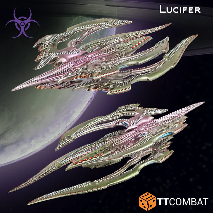 Dropfleet Commander | Scourge | Scourge Battleship | Plastic Ships Box