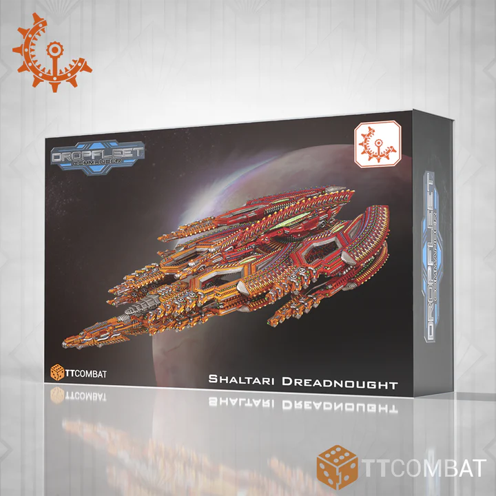 Dropfleet Commander | Shaltari | Dreadnought | Ship Box — Miniature ...