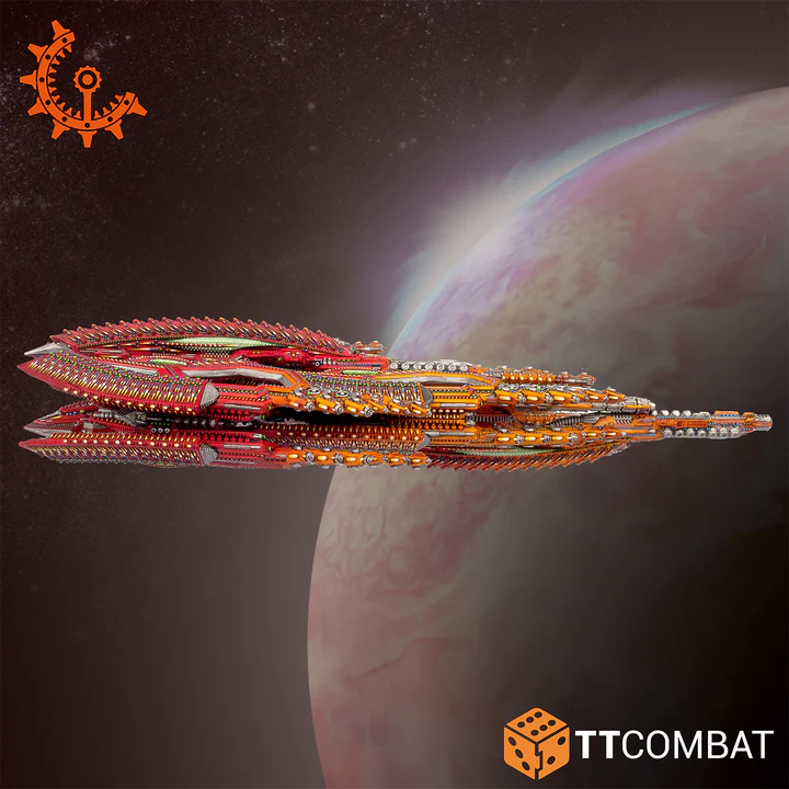 Dropfleet Commander | Shaltari | Dreadnought | Ship Box