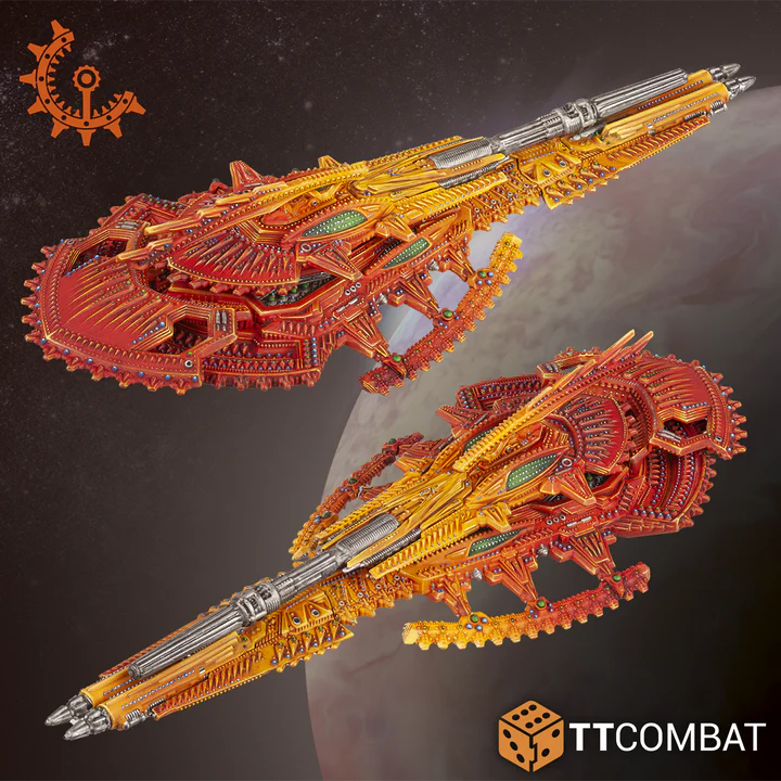 Dropfleet Commander | Shaltari | Shaltari Battleship | Ship Box