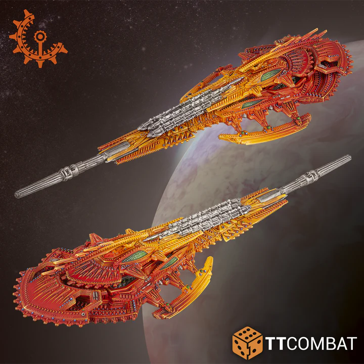 Dropfleet Commander | Shaltari | Shaltari Battleship | Ship Box