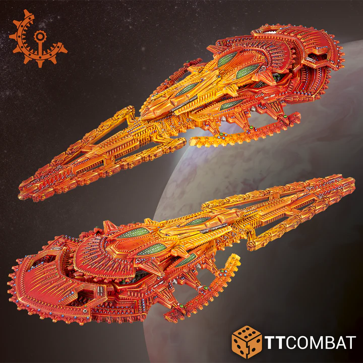 Dropfleet Commander | Shaltari | Shaltari Battleship | Ship Box