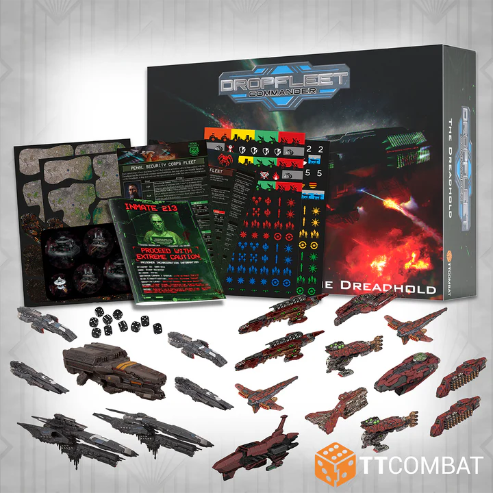 Dropfleet Commander | The Dreadhold | 2 Player Set | Eightfold Syndica ...