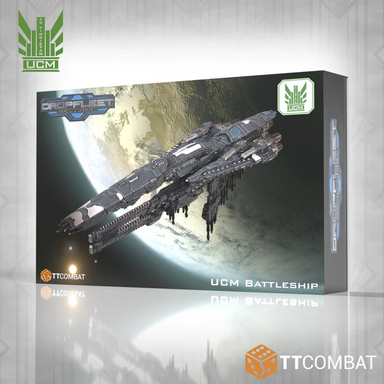 Dropfleet Commander | UCM | UCM Battleship | Plastic Ships Box