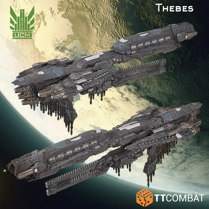 Dropfleet Commander | UCM | UCM Battleship | Plastic Ships Box