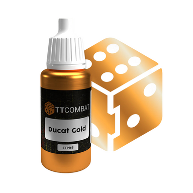 TTCombat | Ducat Gold | 17ml Individual Paint | TTCombat | Miniature Kingdoms