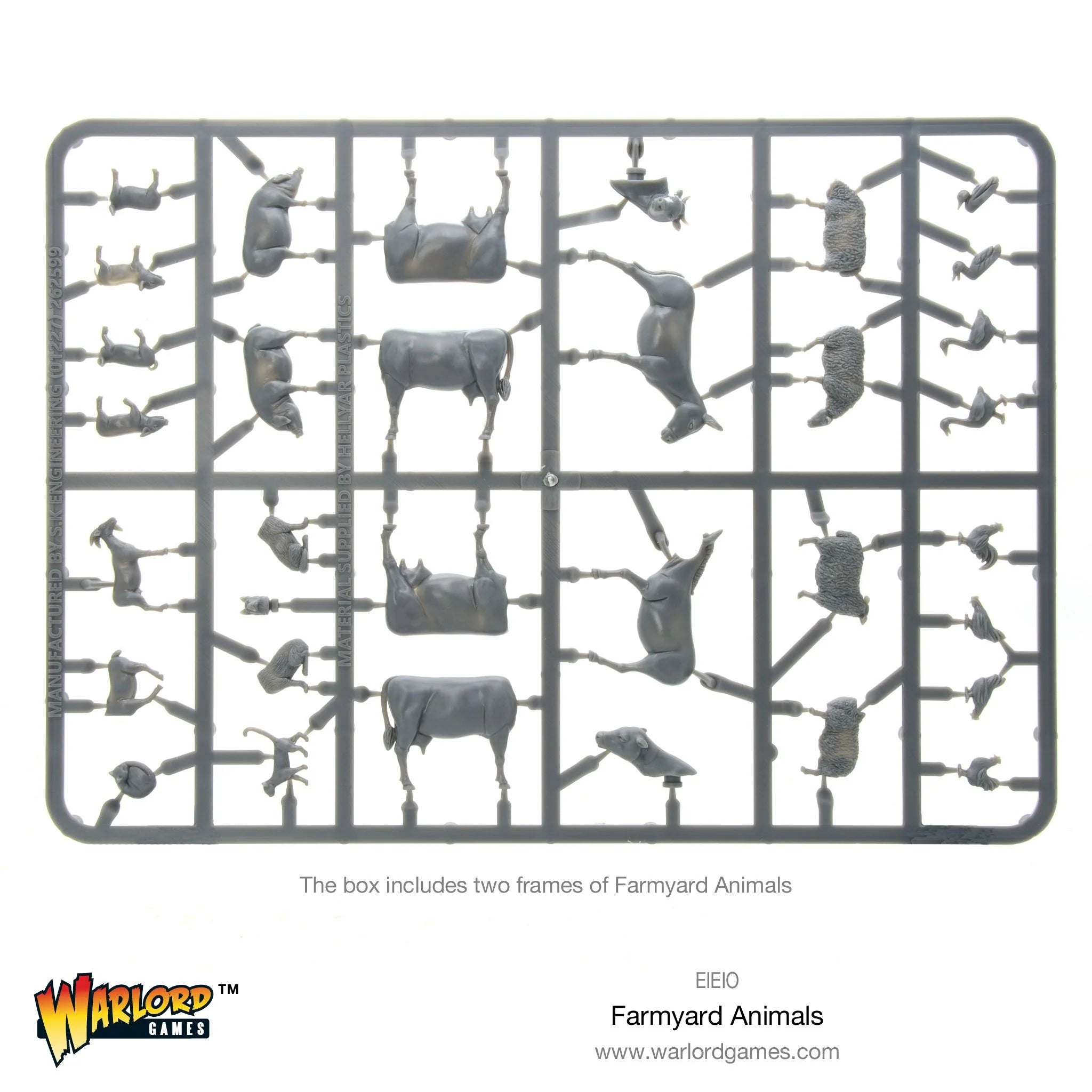 Bolt Action | Farmyard Animals | 28mm Plastic Terrain