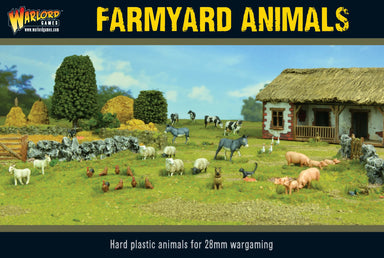 Bolt Action | Farmyard Animals | 28mm Plastic Terrain