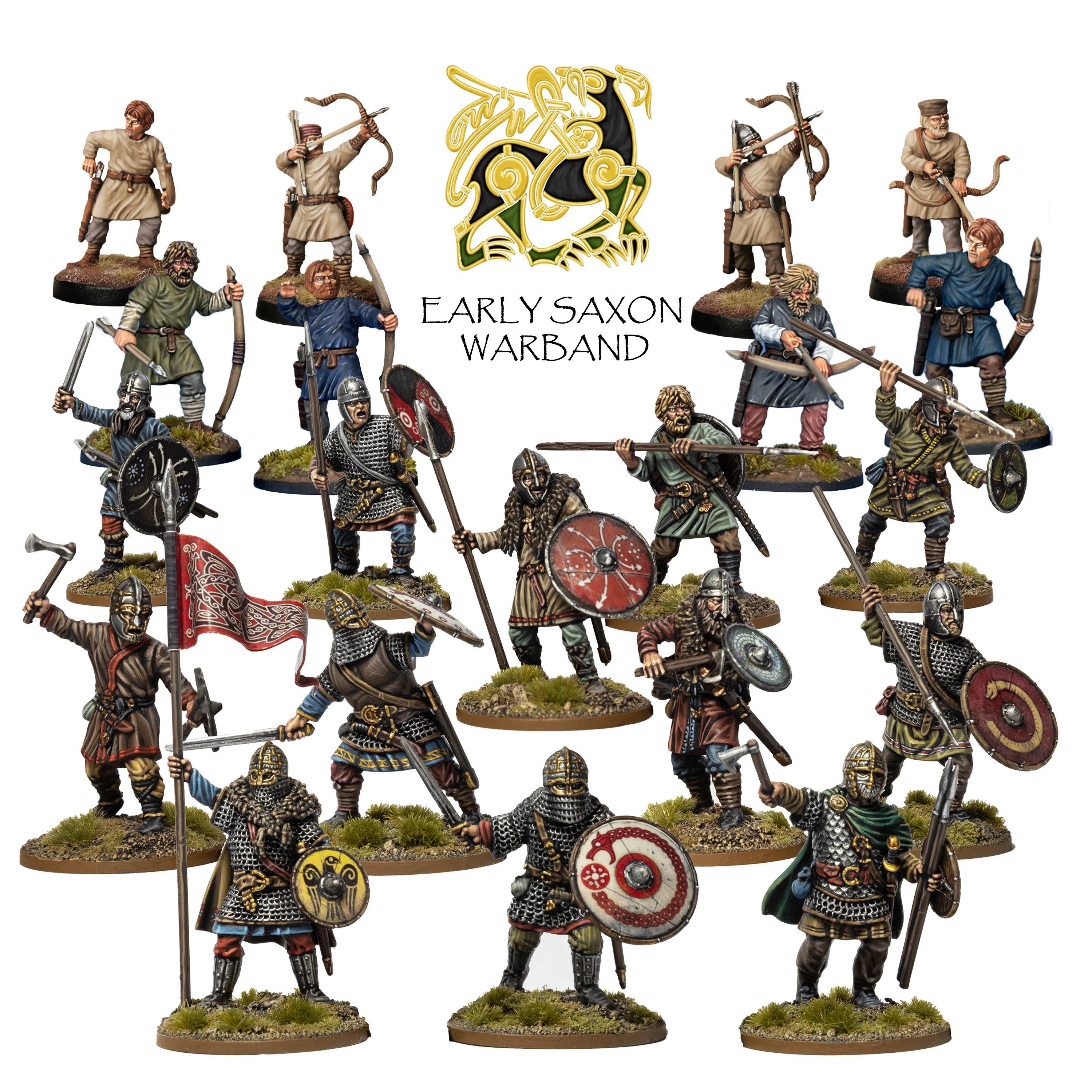 Pillage | Early Saxon Warband | 28mm Plastic Unit