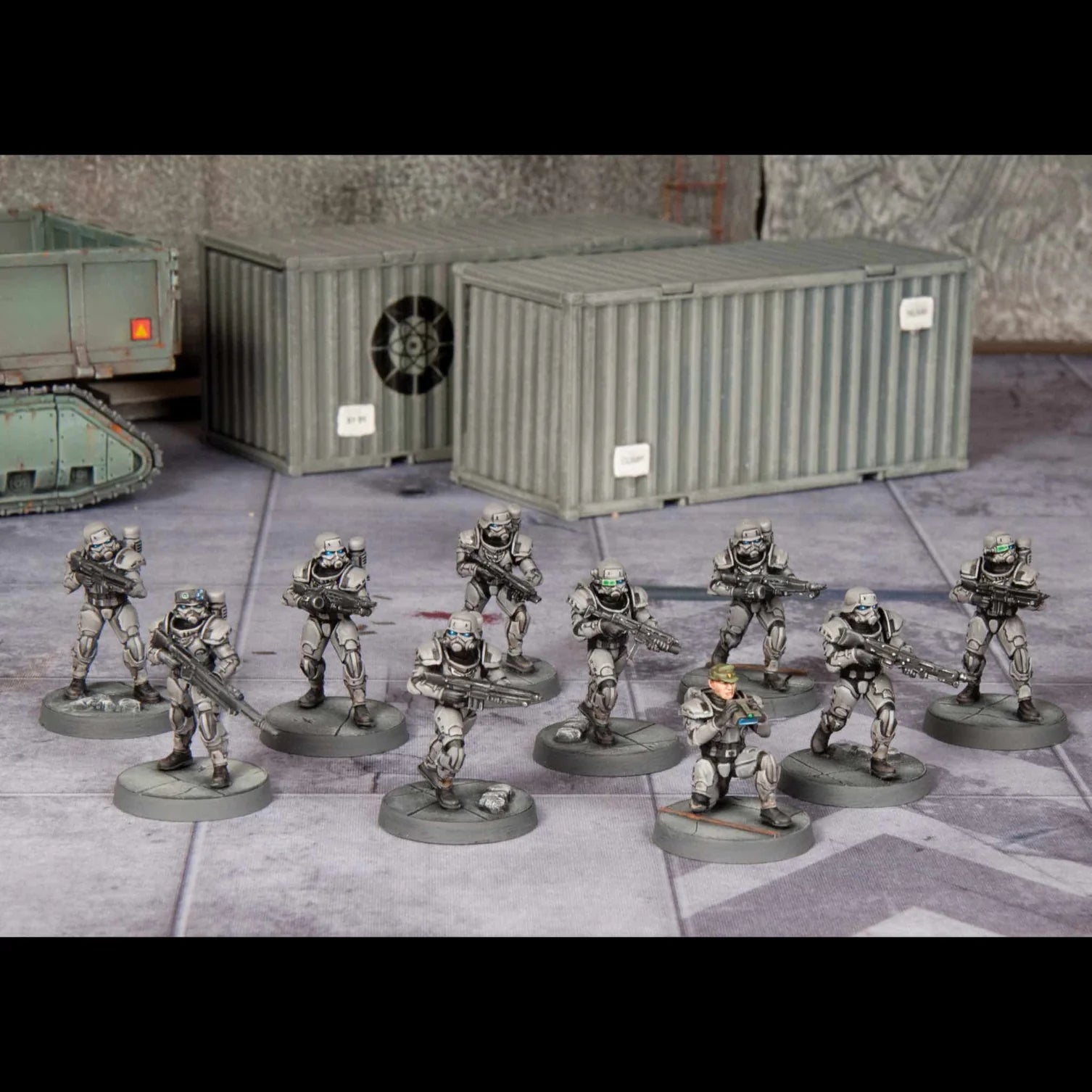 Iron Core | Eisenkern Stormtroopers | Plastic Unit | Wargames Atlantic | Miniature Kingdoms