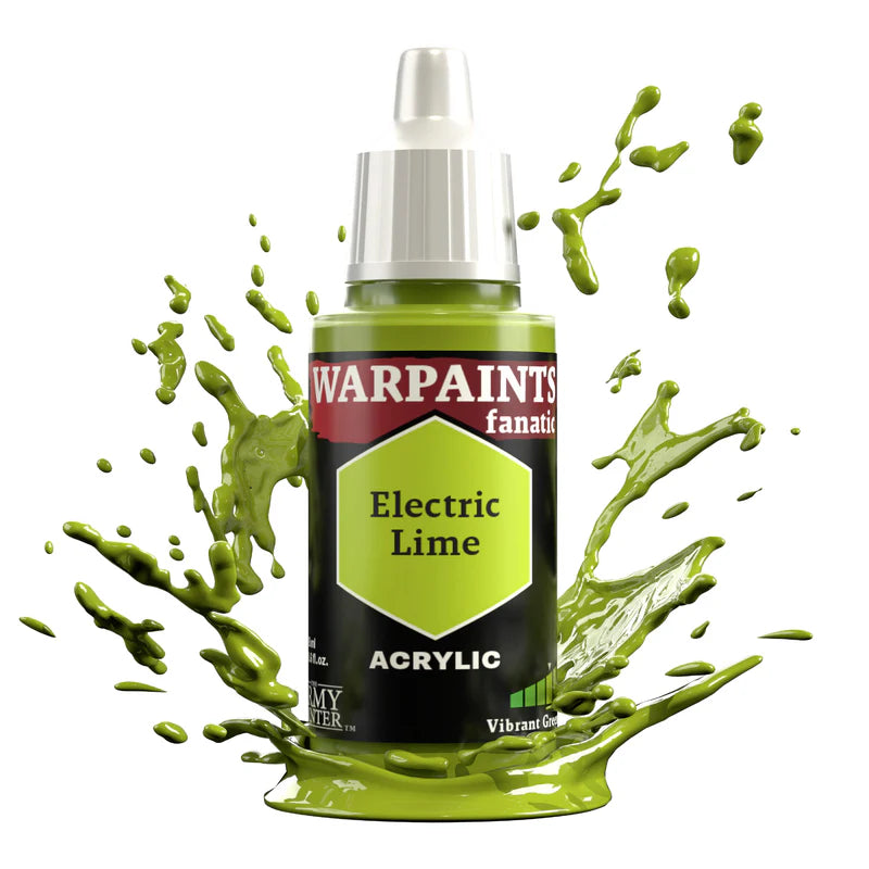 Warpaints Fanatic | Electric Lime | 18ml Individual Paint