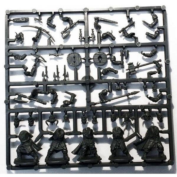 Frostgrave | Barbarians | 28mm Plastic Unit | North Star Games | Miniature Kingdoms