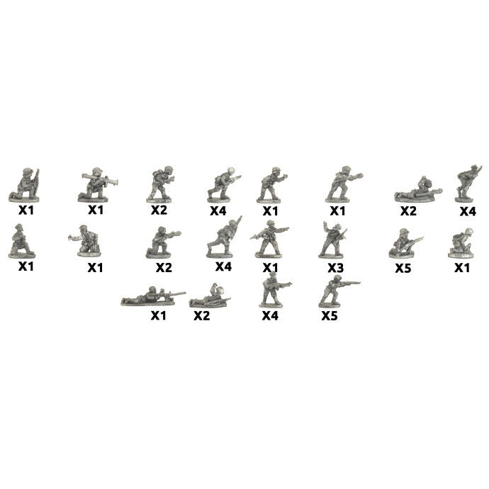 Flames Of War | Finnish | Infantry Platoon | 15mm Metal Blister Pack