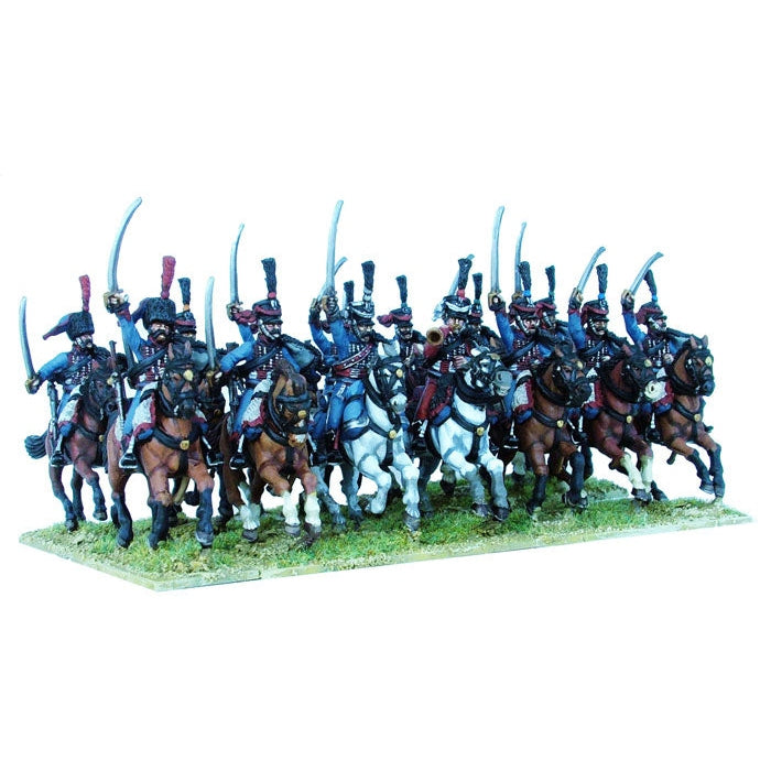 Perry Miniatures | Napoleonic Wars French Hussars 1792-1815 | 28mm Plastic Unit | North Star Games | Miniature Kingdoms