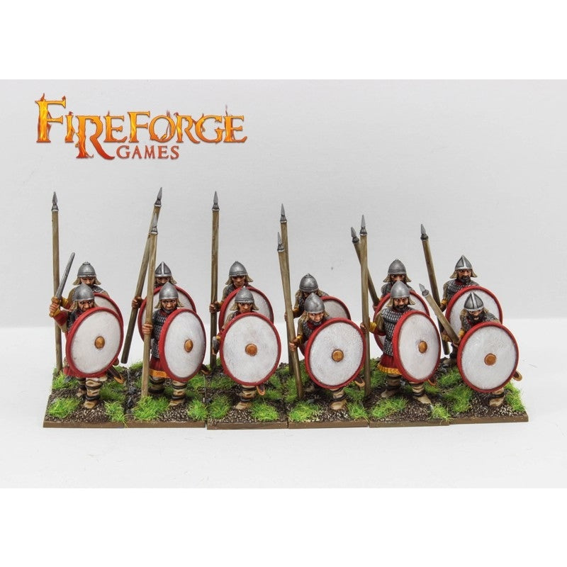 Fireforge | Byzantine Spearmen | 28mm Plastic Unit