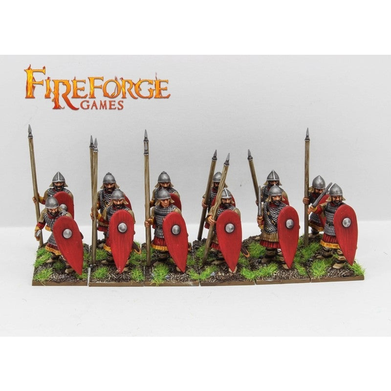 Fireforge | Byzantine Spearmen | 28mm Plastic Unit
