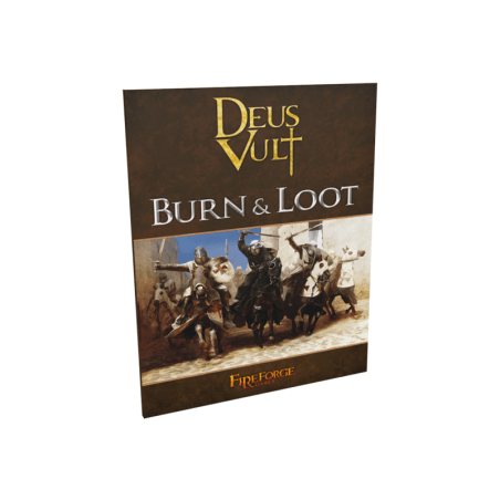 Fireforge | Deus Vult - Burn and Loot | Softback Rulebook for 28mm
