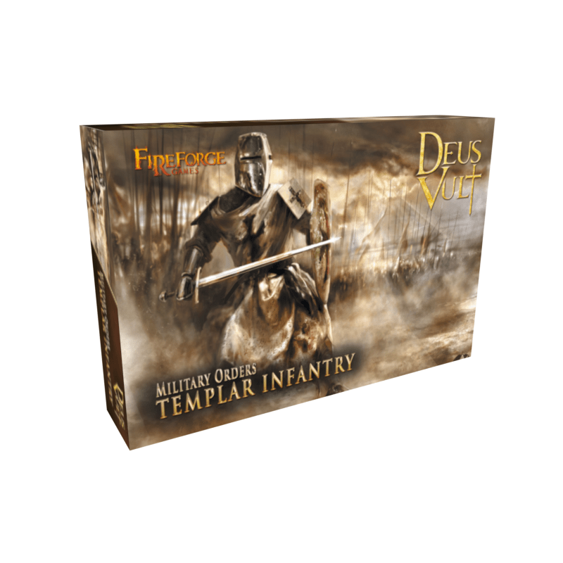 Fireforge | Templar Infantry | 28mm Plastic Unit