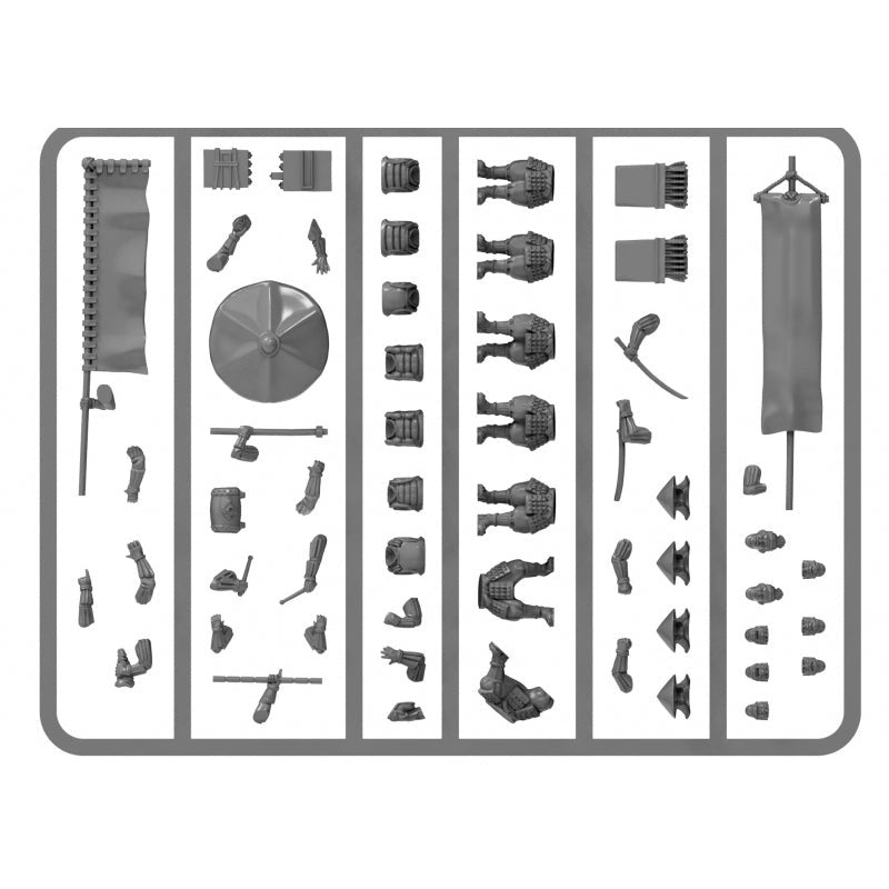 Fireforge | Samurai Wars | Samurai Command | 28mm Plastic Unit