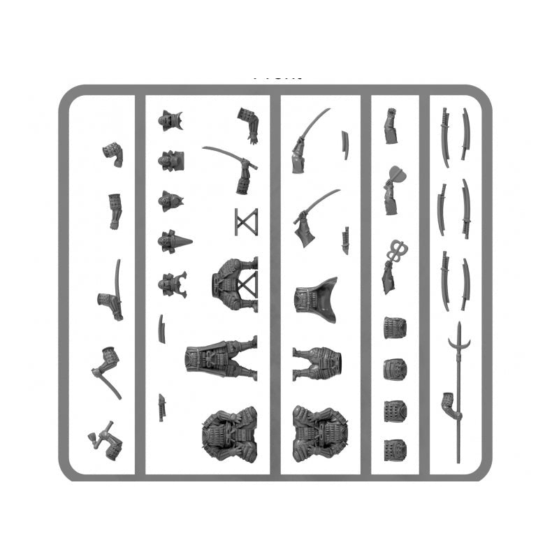 Fireforge | Samurai Wars | Samurai Command | 28mm Plastic Unit