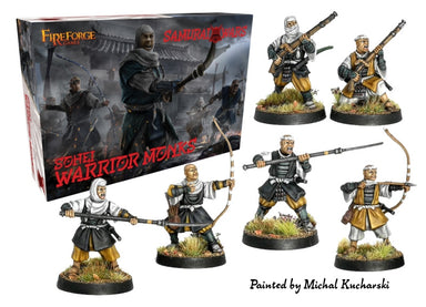 Fireforge | Samurai Wars | Sohei Warrior Monks | 28mm Plastic Unit