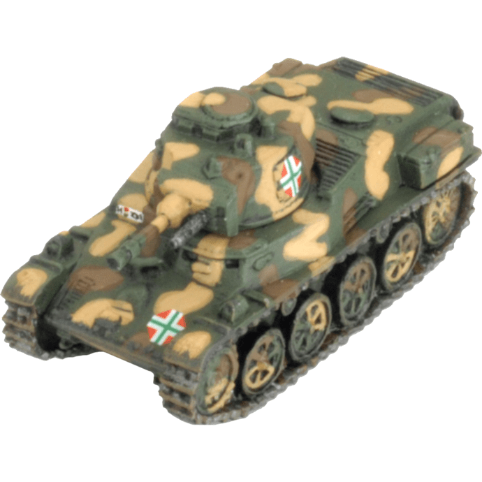 Flames Of War | Hungarian | Toldi Tank | 15mm Metal / Resin Blister Pack