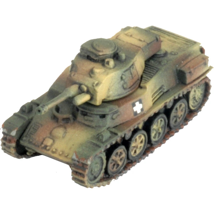 Flames Of War | Hungarian | Toldi Tank | 15mm Metal / Resin Blister Pack