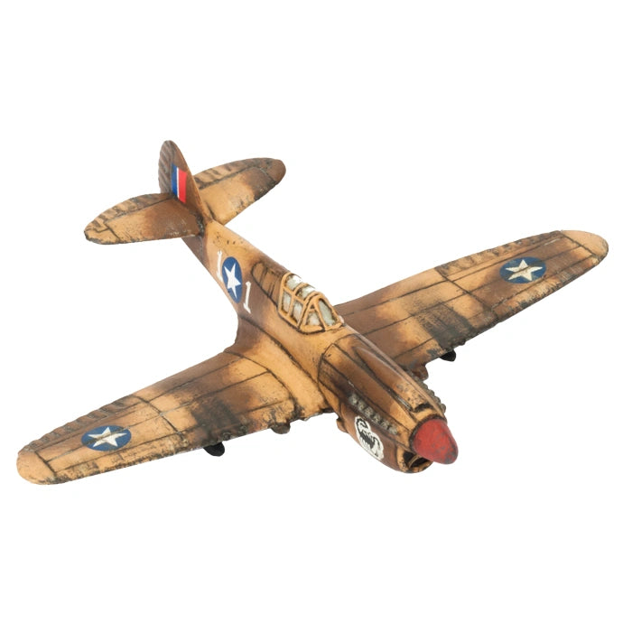 Flames of War | American | P40 Warhawk Flight | 1/144 Resin Metal Unit